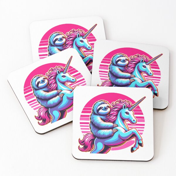 Item preview, Sloth Riding Unicorn Shirt designed and sold by PeelZinc.