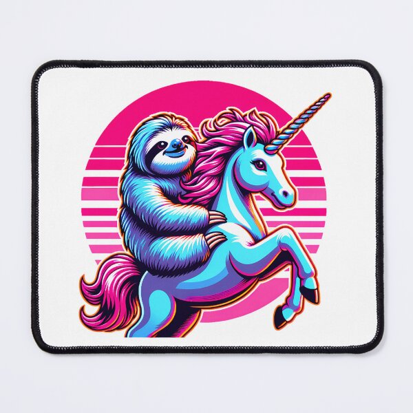 Item preview, Sloth Riding Unicorn Shirt designed and sold by PeelZinc.