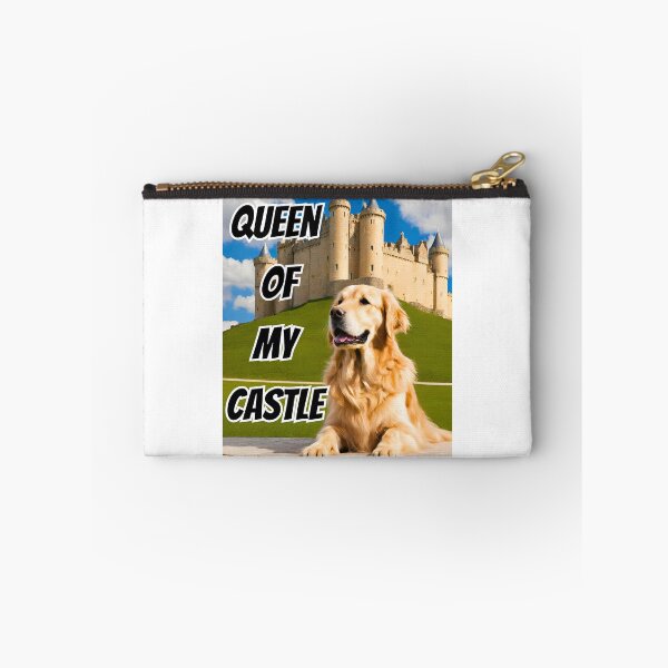 Item preview, Queen of My Castle Golden Retriever designed and sold by Fredster1966.