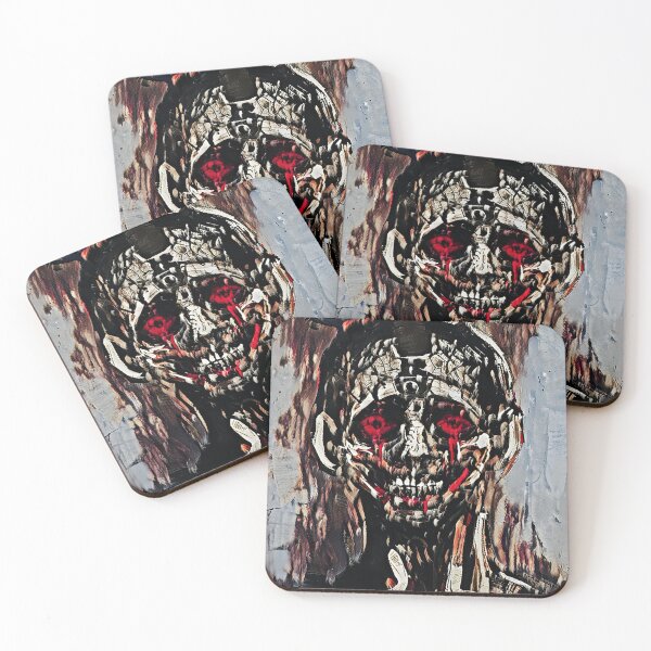 Item preview, Smile Through The Pain: Abstract Portrait of Emotional Dichotomy designed and sold by REALKIRAN.
