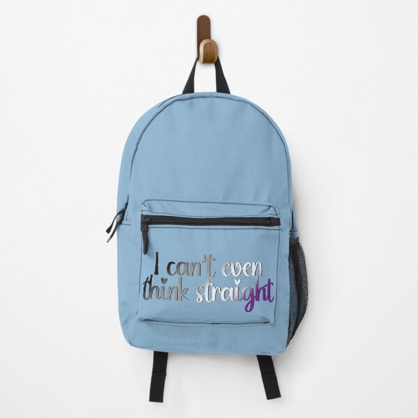 Item preview, I Can't Even Think Straight Asexual Pride Flag Colors, Ace Flag Design designed and sold by Travelslightly.