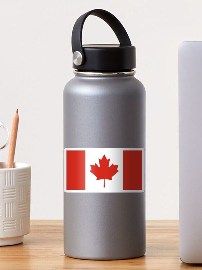 Thumbnail 1 of 3, Sticker, Official Flag of Canada designed and sold by mrawfle.