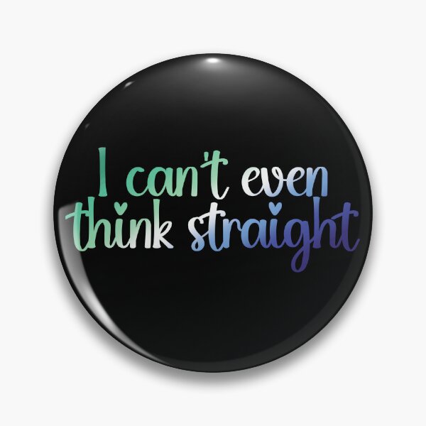 Item preview, I Can't Even Think Straight Gay MLM Pride Flag Colors, MLM Flag Design designed and sold by Travelslightly.