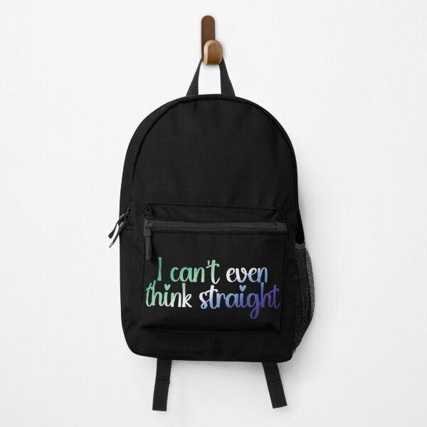 Item preview, I Can't Even Think Straight Gay MLM Pride Flag Colors, MLM Flag Design designed and sold by Travelslightly.