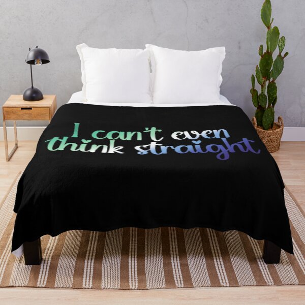 Item preview, I Can't Even Think Straight Gay MLM Pride Flag Colors, MLM Flag Design designed and sold by Travelslightly.