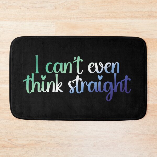 Item preview, I Can't Even Think Straight Gay MLM Pride Flag Colors, MLM Flag Design designed and sold by Travelslightly.