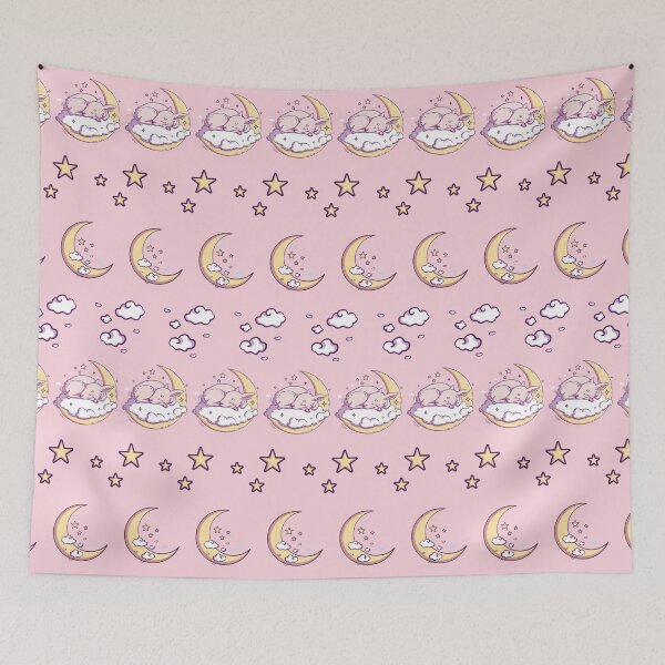 Item preview, Goood Night Deer seamless pattern -Dreamy Doe Delight designed and sold by SPIRIMAL.
