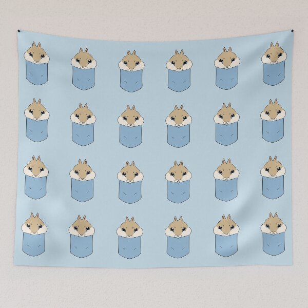 Item preview, Cute Rabbit in the Pocket designed and sold by HugSomeNettles.