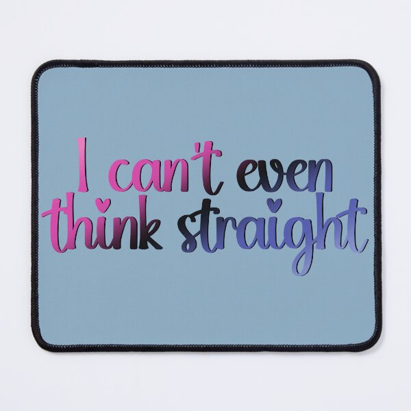 Item preview, I Can't Even Think Straight Omnisexual Pride Flag Colors, Omni Flag Design designed and sold by Travelslightly.