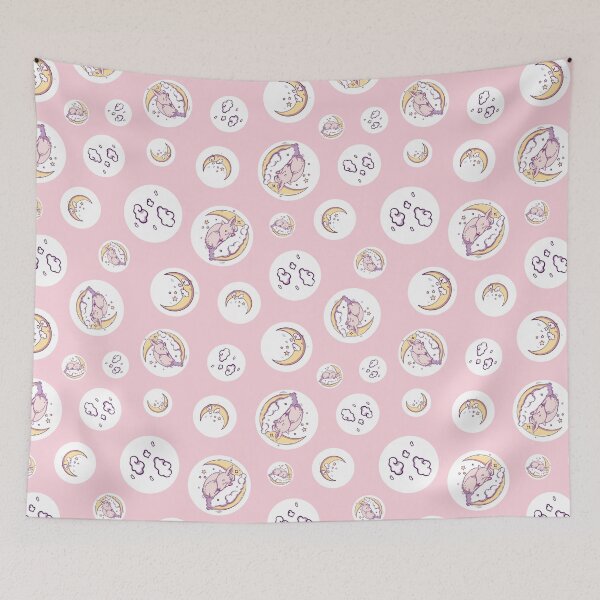 Item preview, Goood Night Deer seamless pattern - Sweet deer in own bubble designed and sold by SPIRIMAL.