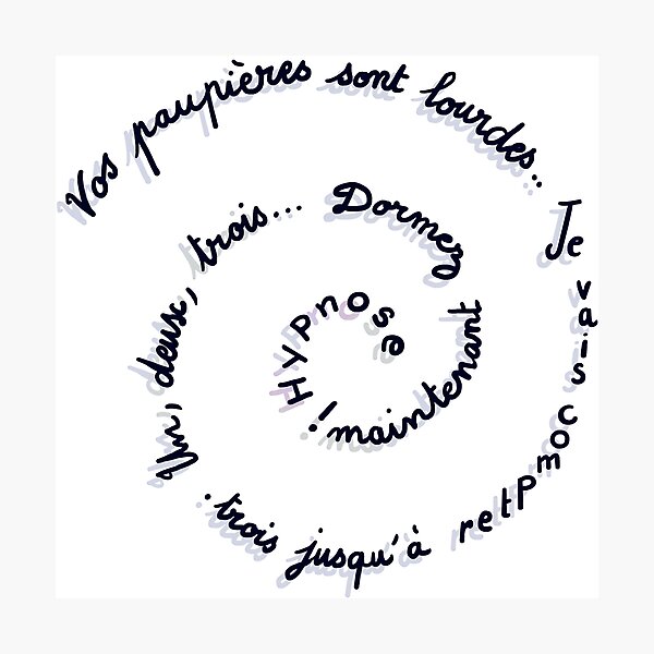 Aperçu de l'œuvre Message hypnotique. créée et vendue par Palanor.