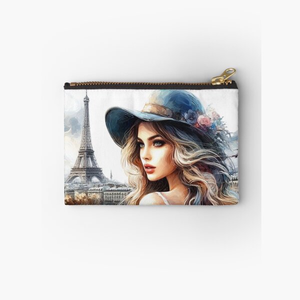 Item preview, “La belle Parisienne: An elegant woman in Paris” designed and sold by CHRIST5000.