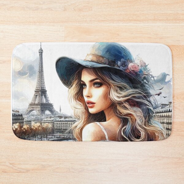 Item preview, “La belle Parisienne: An elegant woman in Paris” designed and sold by CHRIST5000.