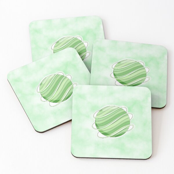 Item preview, Lime Green Planet designed and sold by ByMomoShop.