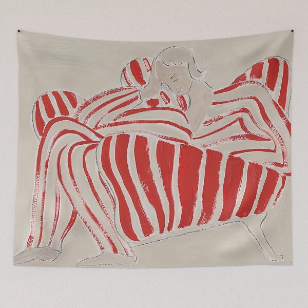Item preview, Sofia Lind Red Chair designed and sold by Kimmomaki.