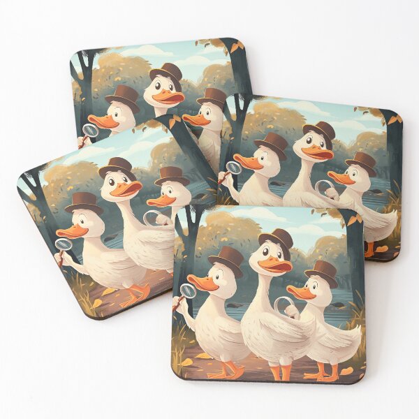 Item preview, Quacky Detectives designed and sold by cute-animals99.