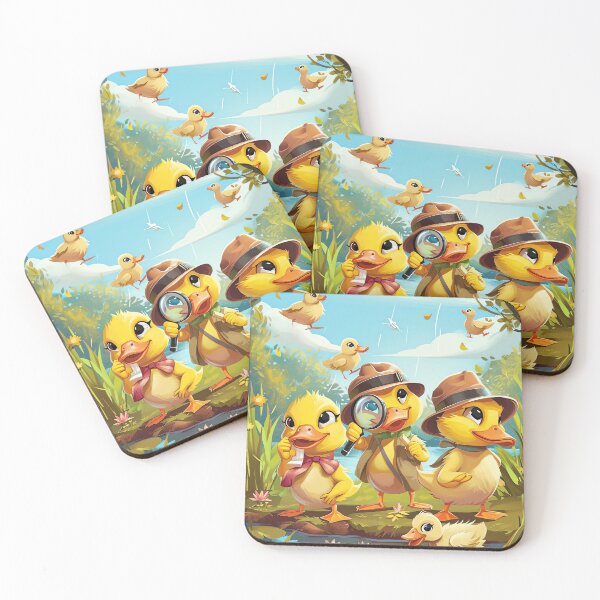 Item preview, Duck Detective Duo designed and sold by cute-animals99.