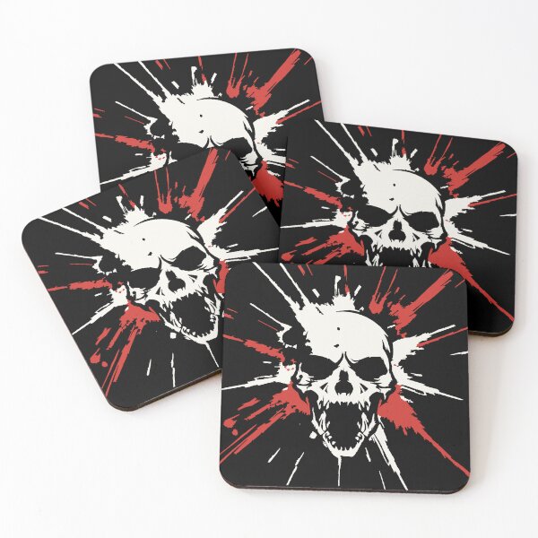 Item preview, Exploding skull design designed and sold by RockSteadyReady.