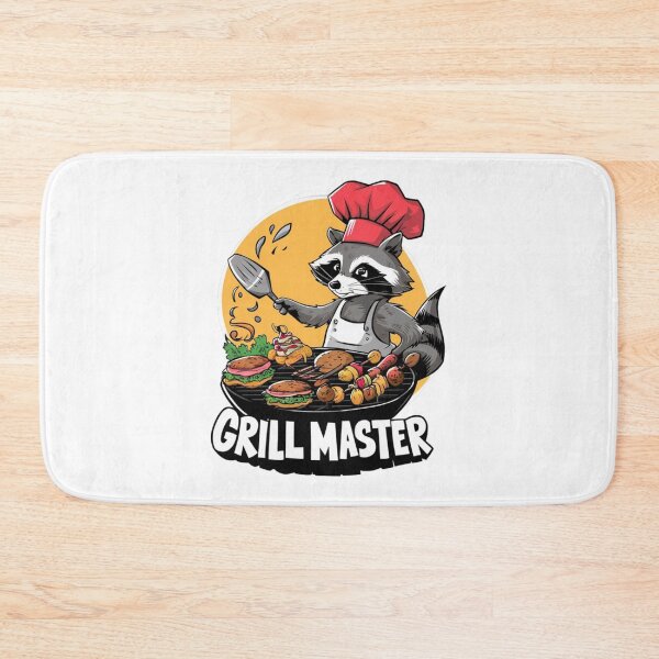Item preview, Grill master- raccoon designed and sold by WildernessTints.