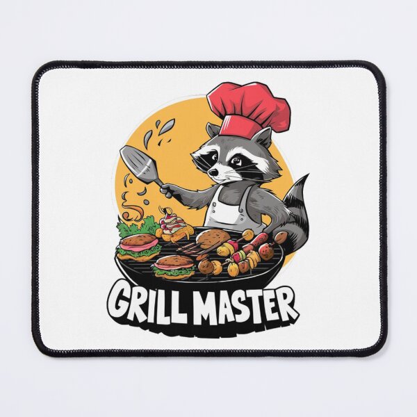 Item preview, Grill master- raccoon designed and sold by WildernessTints.