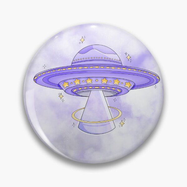 Item preview, Starry UFO designed and sold by ByMomoShop.