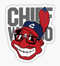 chief wahoo Sticker