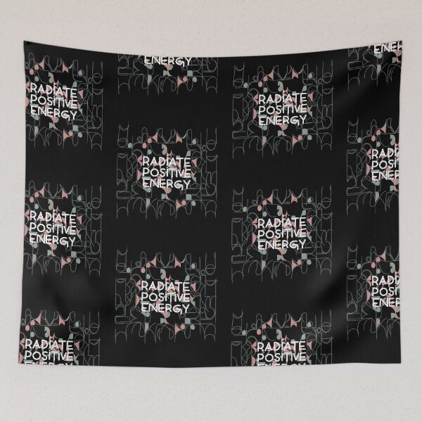 Item preview, Radiate positive energy daily wear quote  designed and sold by M.lodhi.