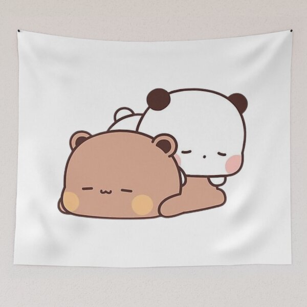 Artikelvorschau, Bubu Dudu Panda und Brownie Bear Couple 2024 v4 entworfen und verkauft von BlueSkylineArts.