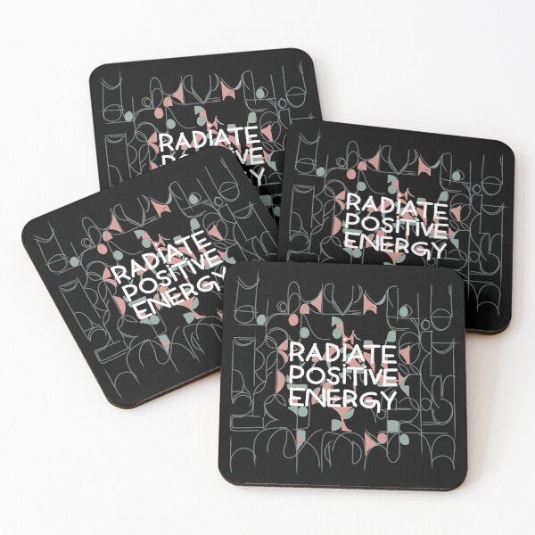 Item preview, Radiate positive energy daily wear quote  designed and sold by M.lodhi.
