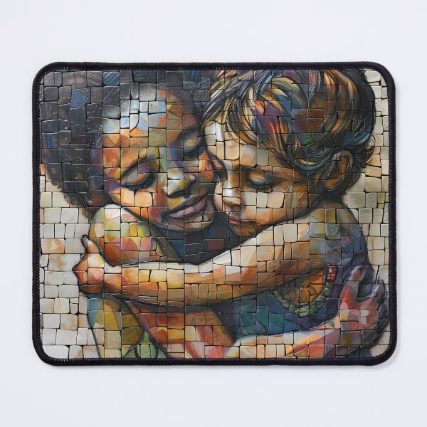 Item preview, Mosaic Embrace of Childhood designed and sold by palmyst.