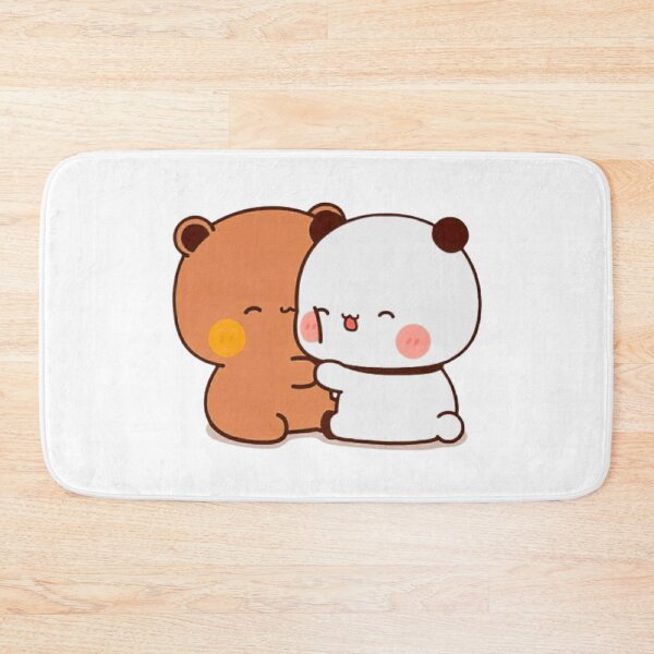 Aperçu de l'œuvre Couple de pandas et d'ours bruns Bubu Dudu 2024 v5 créée et vendue par BlueSkylineArts.