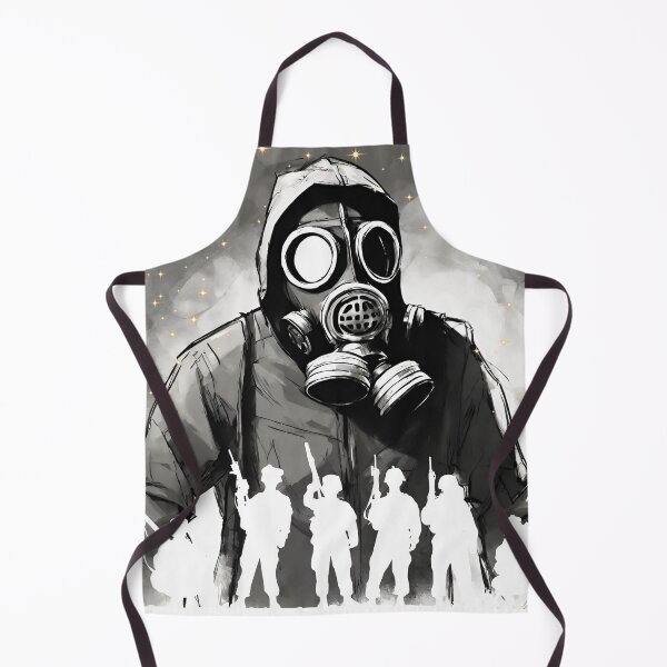 Artikelvorschau, Atombombe Gasmaske Streetwear entworfen und verkauft von CyberArtistOne.