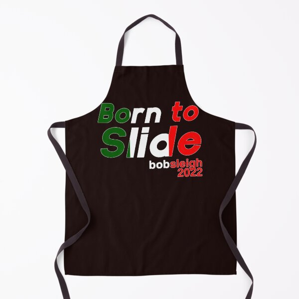 Item preview, Born To Slide Bobsleigh 2022 Italian Colors designed and sold by AftonKundea.