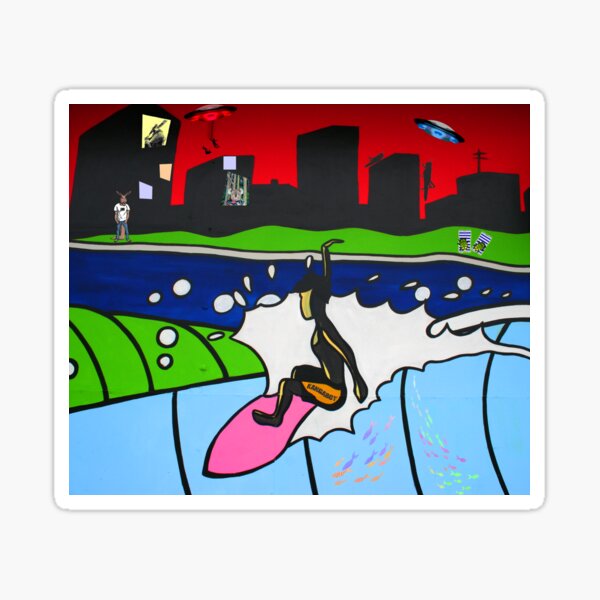 Item preview, Twilight Surfing Psychedelic Dream designed and sold by Kangaboy.