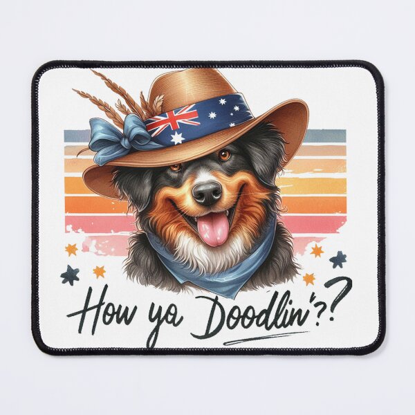 Item preview, Aussie Funny How Ya Doodlin? designed and sold by clarkfraser.