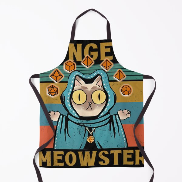 Item preview, Dungeon Meowster Funny Nerdy-Gamer Cat-D20 Dice Rpg Dungeons And Dragons designed and sold by JoshuaSmalls.
