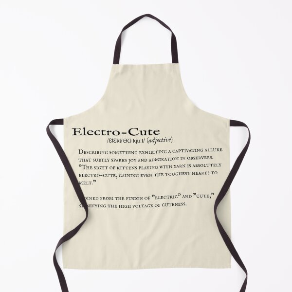 Item preview, Electro-Cute: Dictionary Entry designed and sold by Fun Funky Designs.