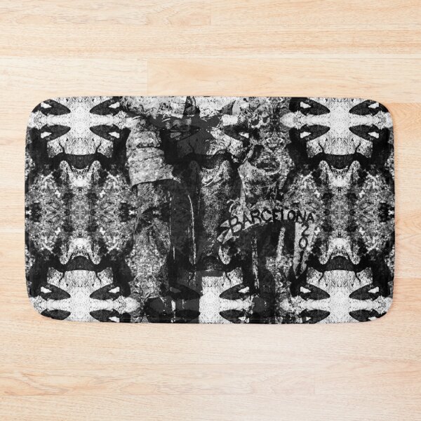 Item preview, Black and White Nature Element, Mirroring, Pattern designed and sold by IdoFriedmanArt.