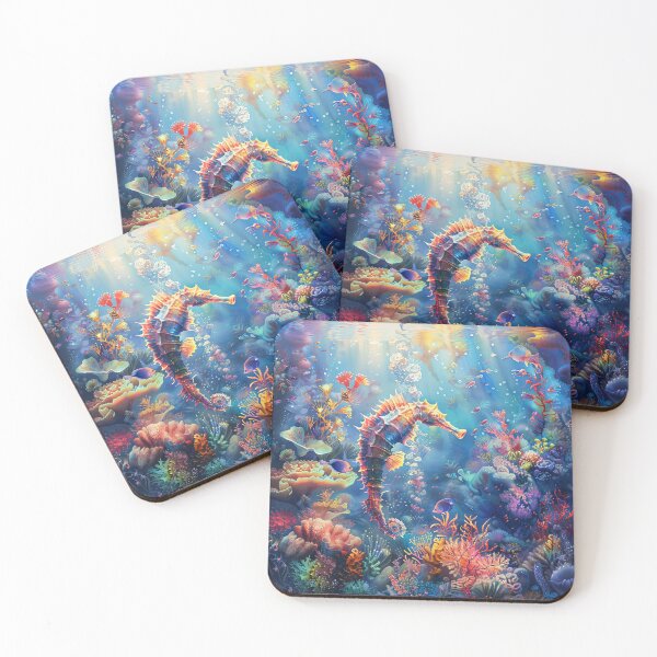 Item preview, Blooming colorful underwater world designed and sold by FlowersColorful.