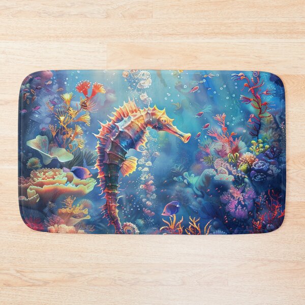 Item preview, Blooming colorful underwater world designed and sold by FlowersColorful.