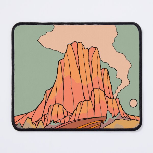 Item preview, Road past the mountain designed and sold by Swadeillustrations.