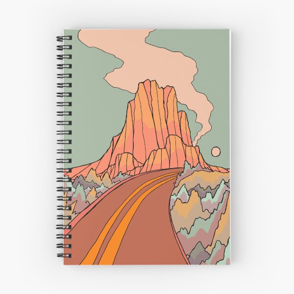 Item preview, Road past the mountain  designed and sold by Swadeillustrations.