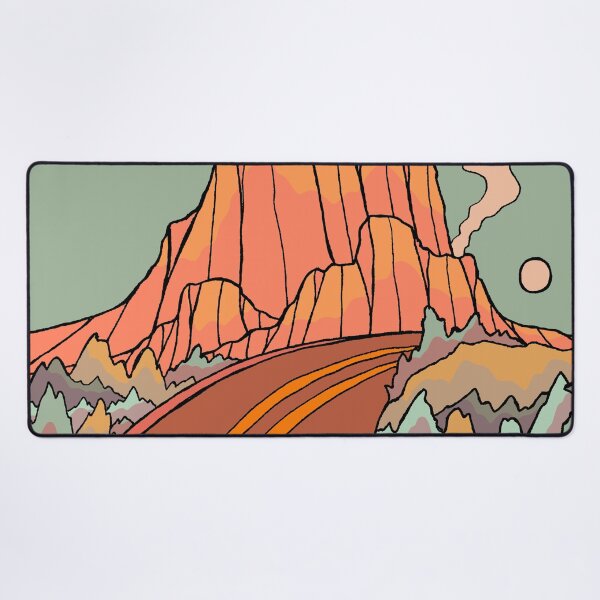 Item preview, Road past the mountain  designed and sold by Swadeillustrations.