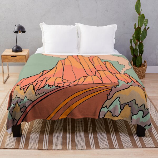 Item preview, Road past the mountain  designed and sold by Swadeillustrations.