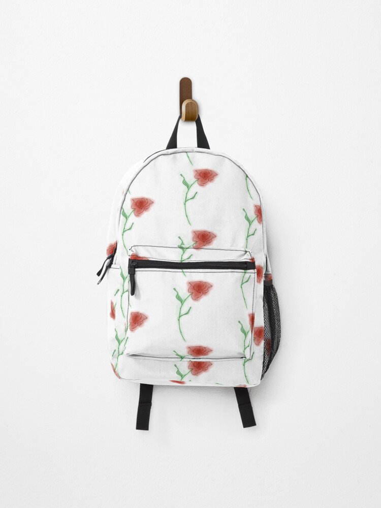 Thumbnail 1 of 3, Backpack, rose diffusion designed and sold by Kalhanne.