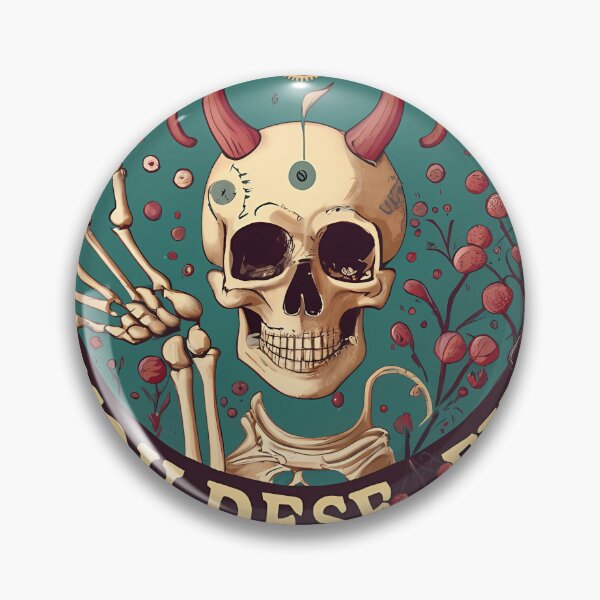 Item preview, Hand Devil Horns Funny Finger Metal Heavy Colorful Skull Cool designed and sold by DavidPuga8.
