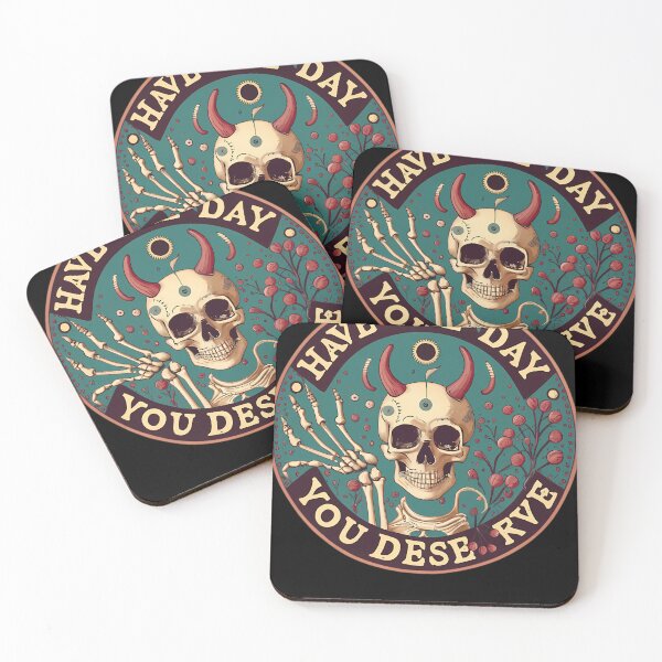 Item preview, Hand Devil Horns Funny Finger Metal Heavy Colorful Skull Cool designed and sold by DavidPuga8.