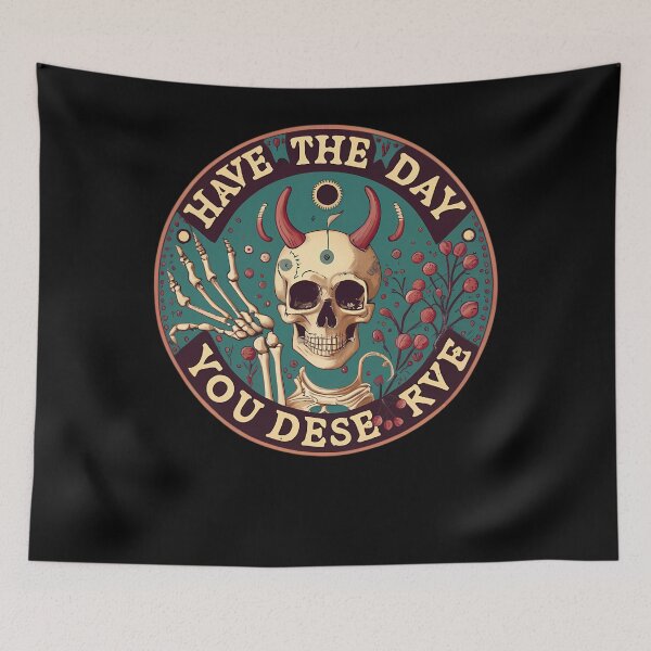 Item preview, Hand Devil Horns Funny Finger Metal Heavy Colorful Skull Cool designed and sold by DavidPuga8.