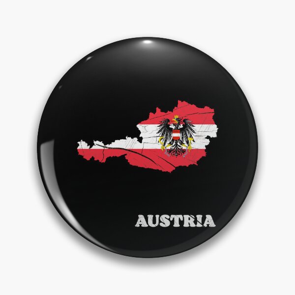 Item preview, Austria Flag Map Wood Effect designed and sold by Blok45.