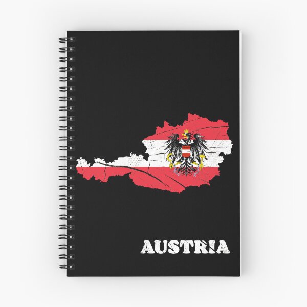 Item preview, Austria Flag Map Wood Effect designed and sold by Blok45.
